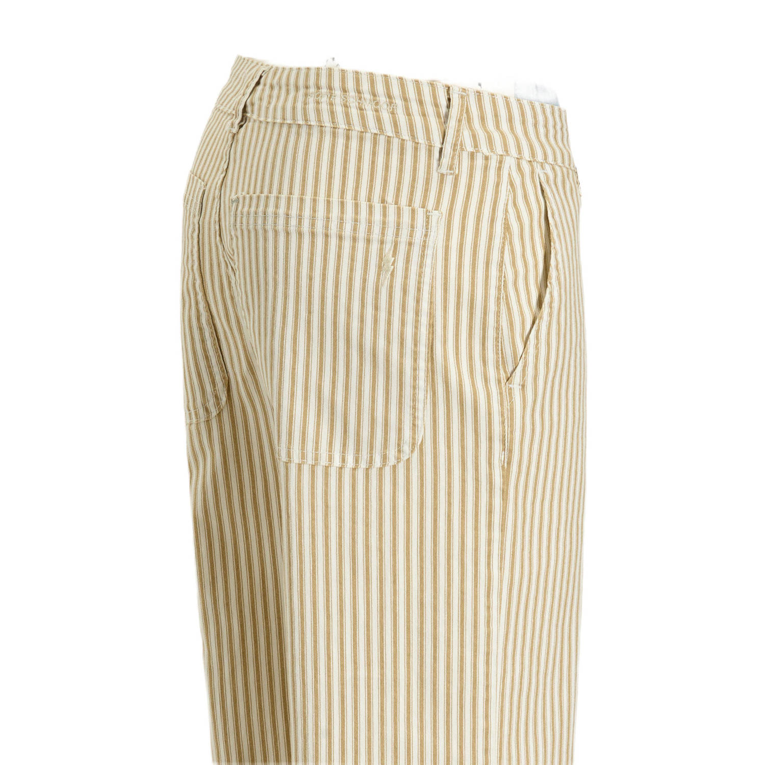 Sofie Schnoor high waist wide leg jeans camel