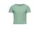 KIDS ONLY GIRL T-shirt rib gebreid zachtgroen