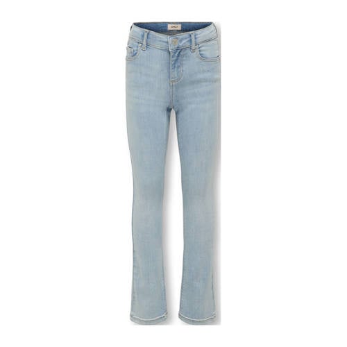 KIDS ONLY GIRL flared jeans light blue denim afbeelding
