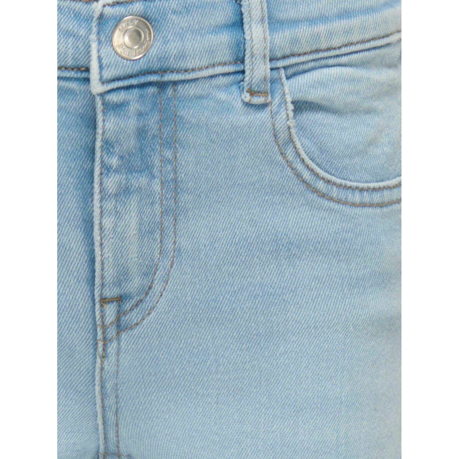 ONLY KIDS GIRL wide leg jeans light blue denim