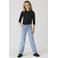 KIDS ONLY GIRL wide leg jeans light blue denim