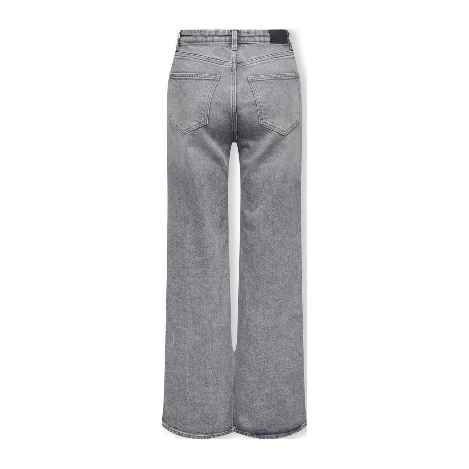 ONLY KIDS GIRL wide leg high waist jeans grey denim