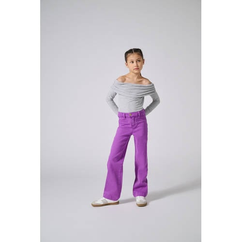 KIDS ONLY GIRL flared broek paars afbeelding