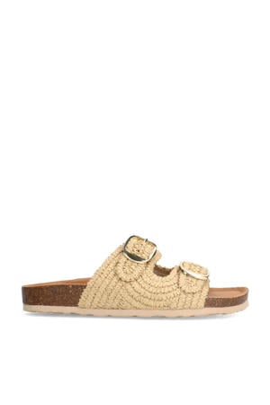 slippers beige