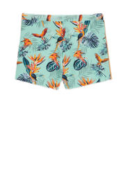 thumbnail: WE Fashion zwemboxer lichtblauw/donkerblauw/oranje