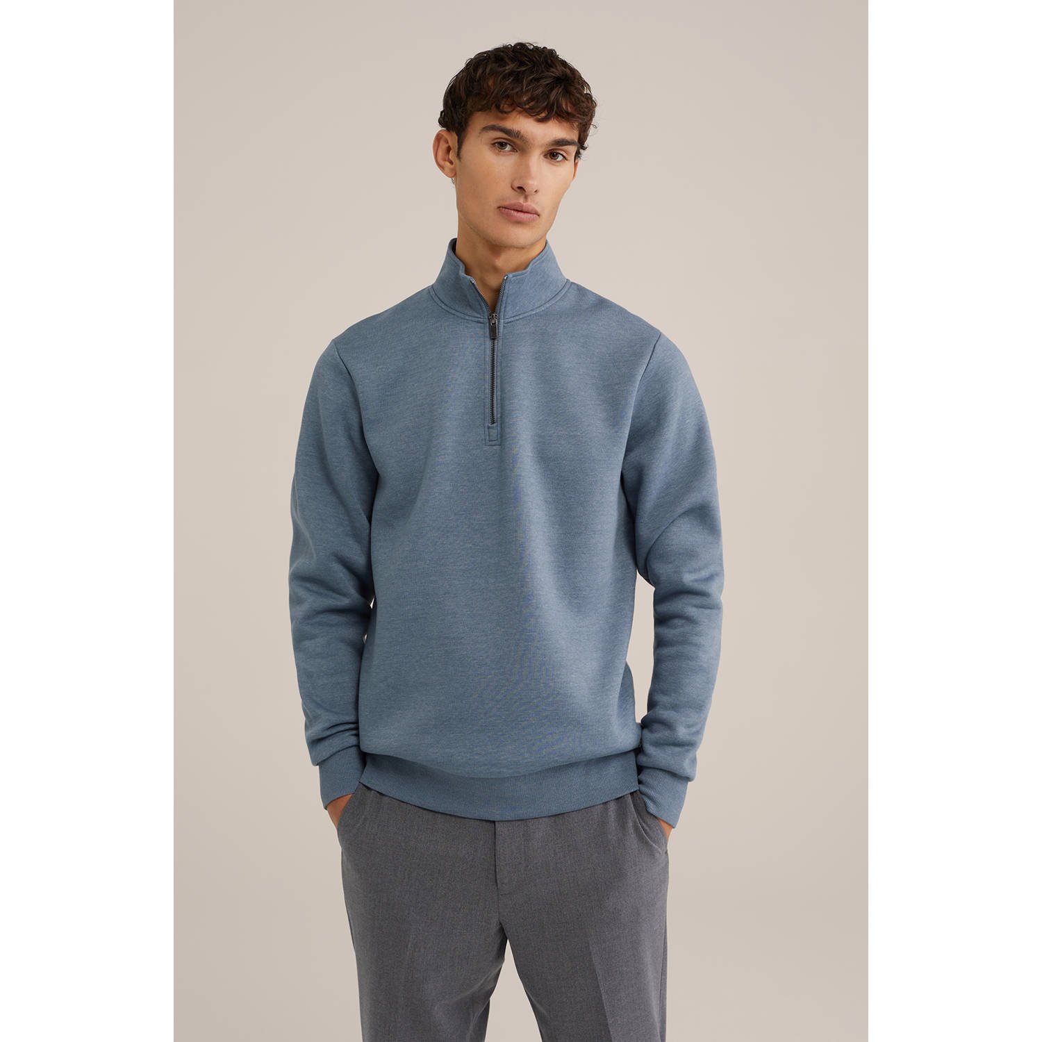 WE Fashion sweater lichtblauw