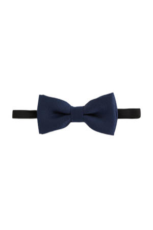 vlinderdas marine blauw