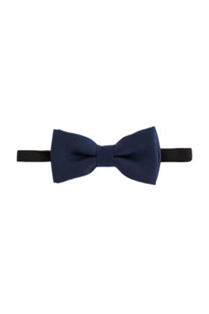 vlinderdas marine blauw