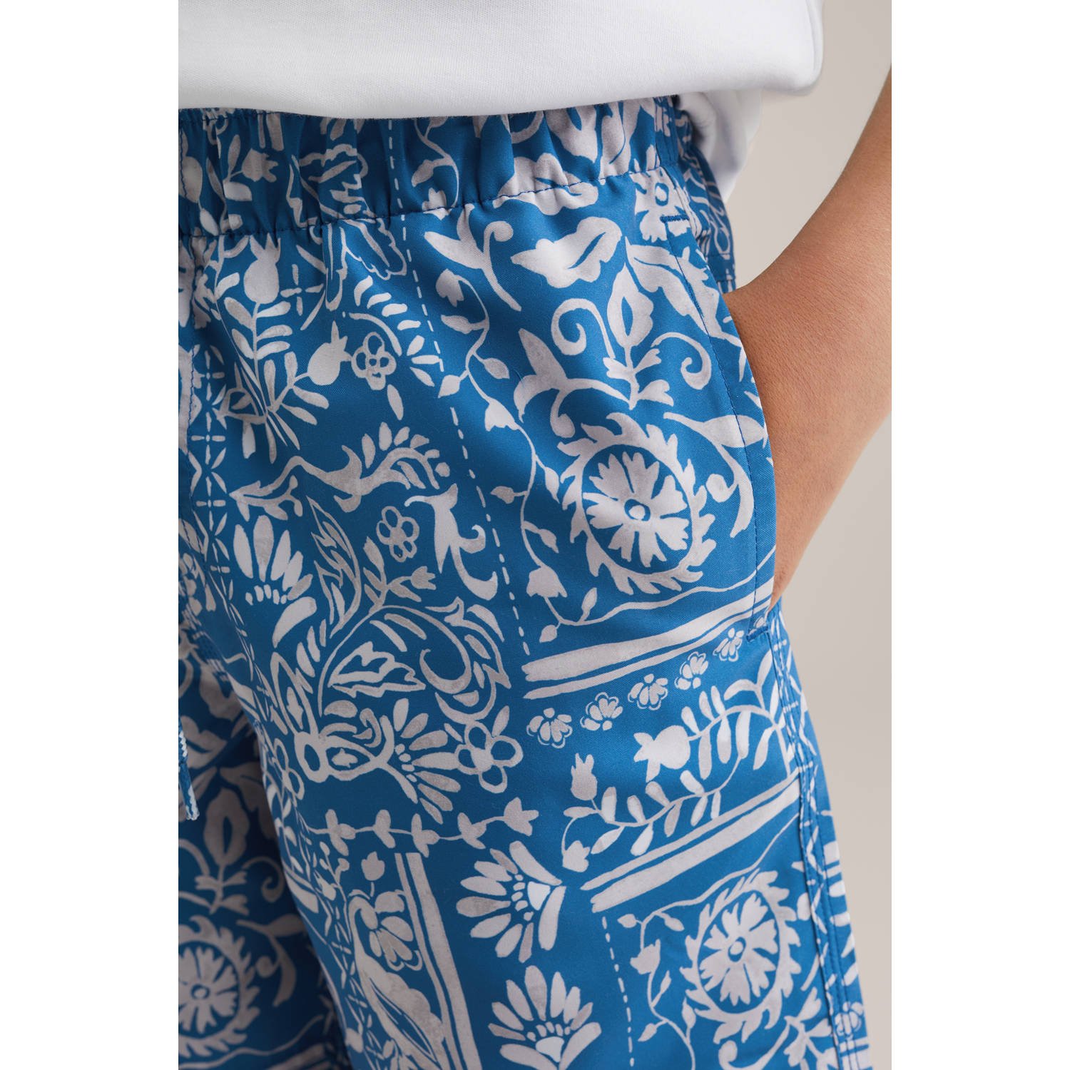 WE Fashion zwemshort blauw