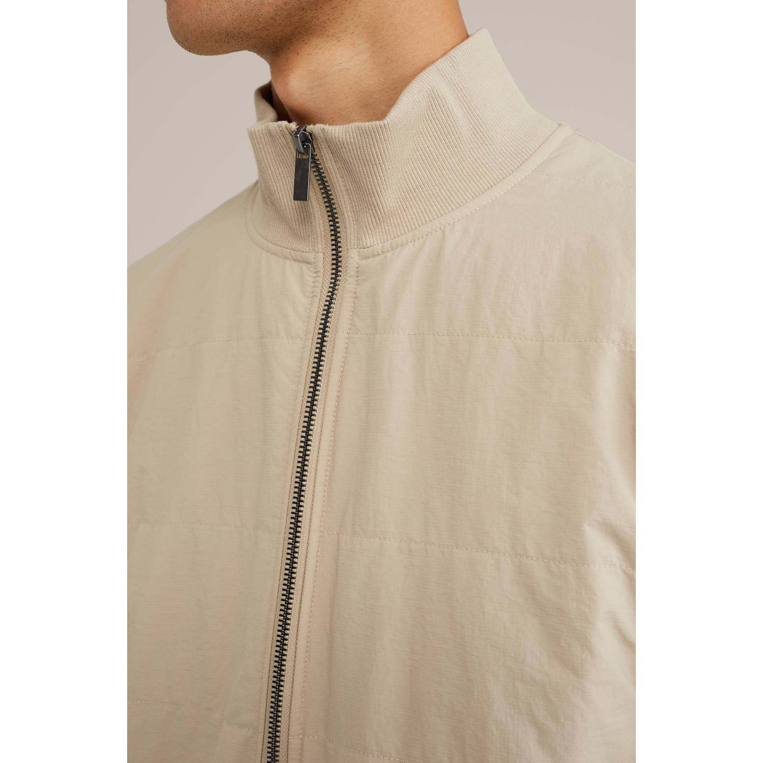 WE Fashion sweatvest beige