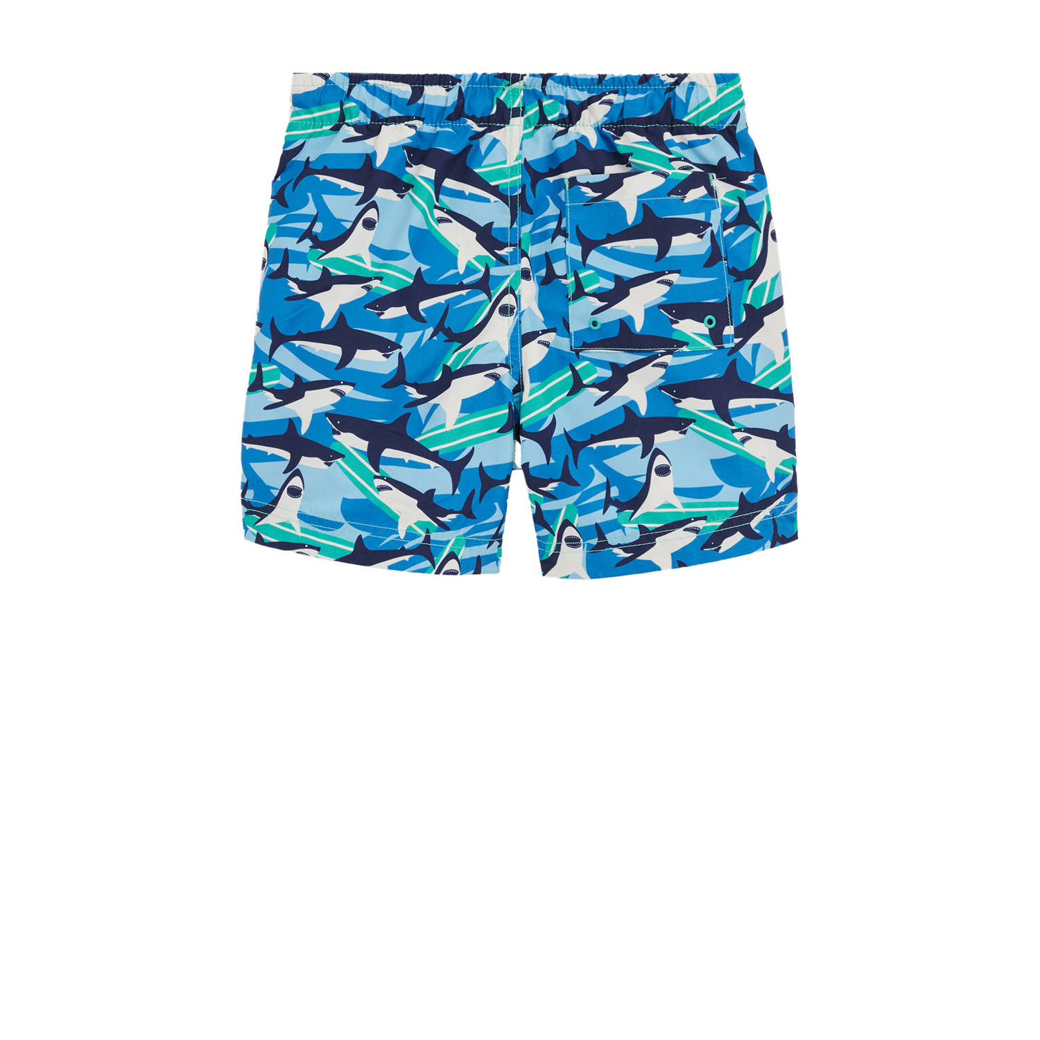 WE Fashion zwemshort donkerblauw blauw