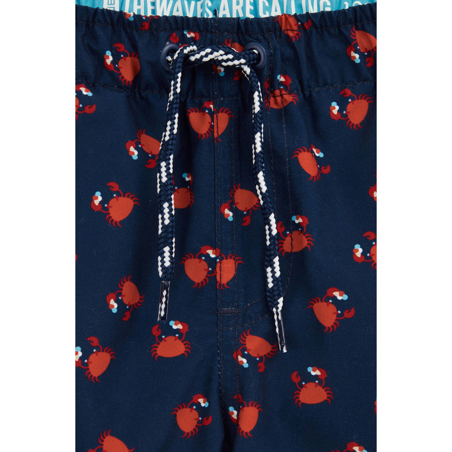 WE Fashion zwemshort donkerblauw
