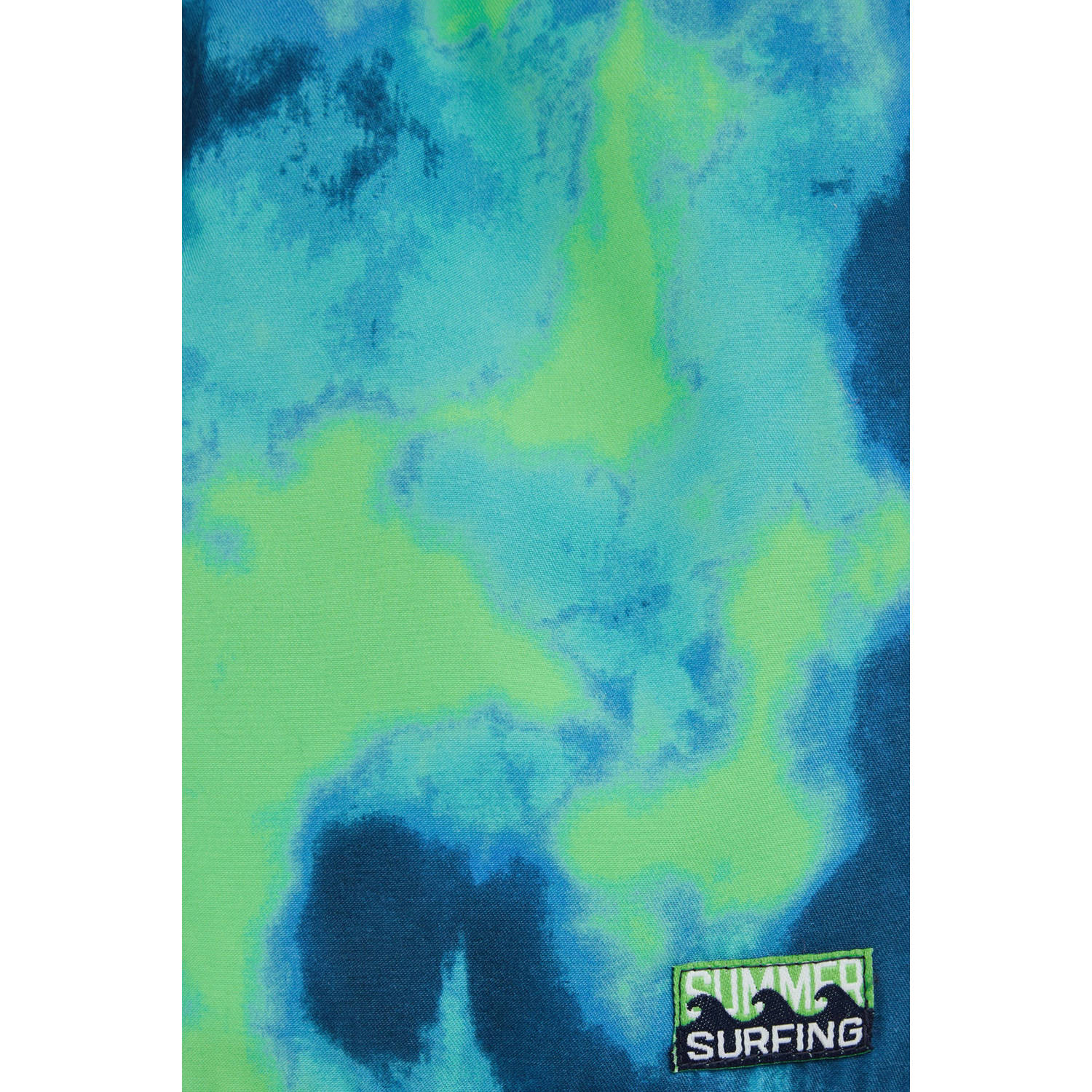 WE Fashion zwemshort blauw groen donkerblauw