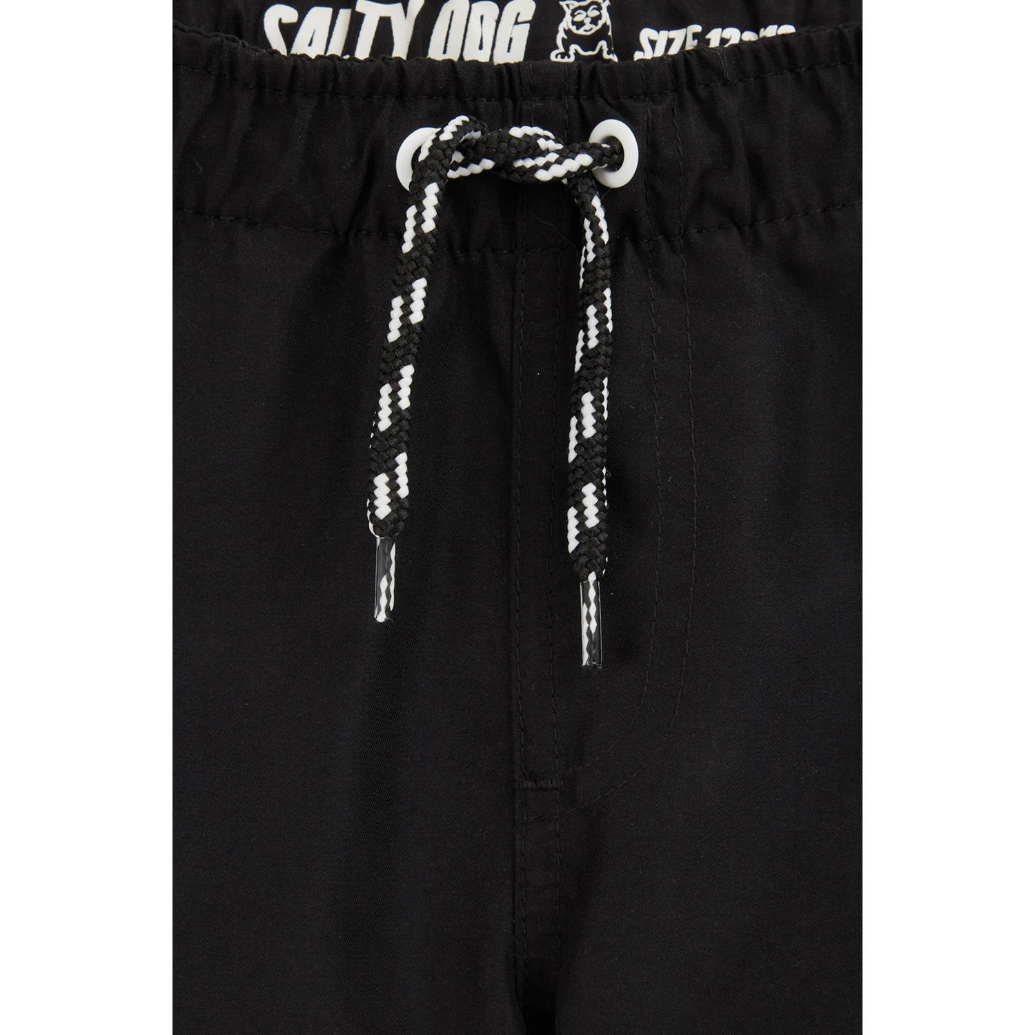 WE Fashion zwemshort zwart wit