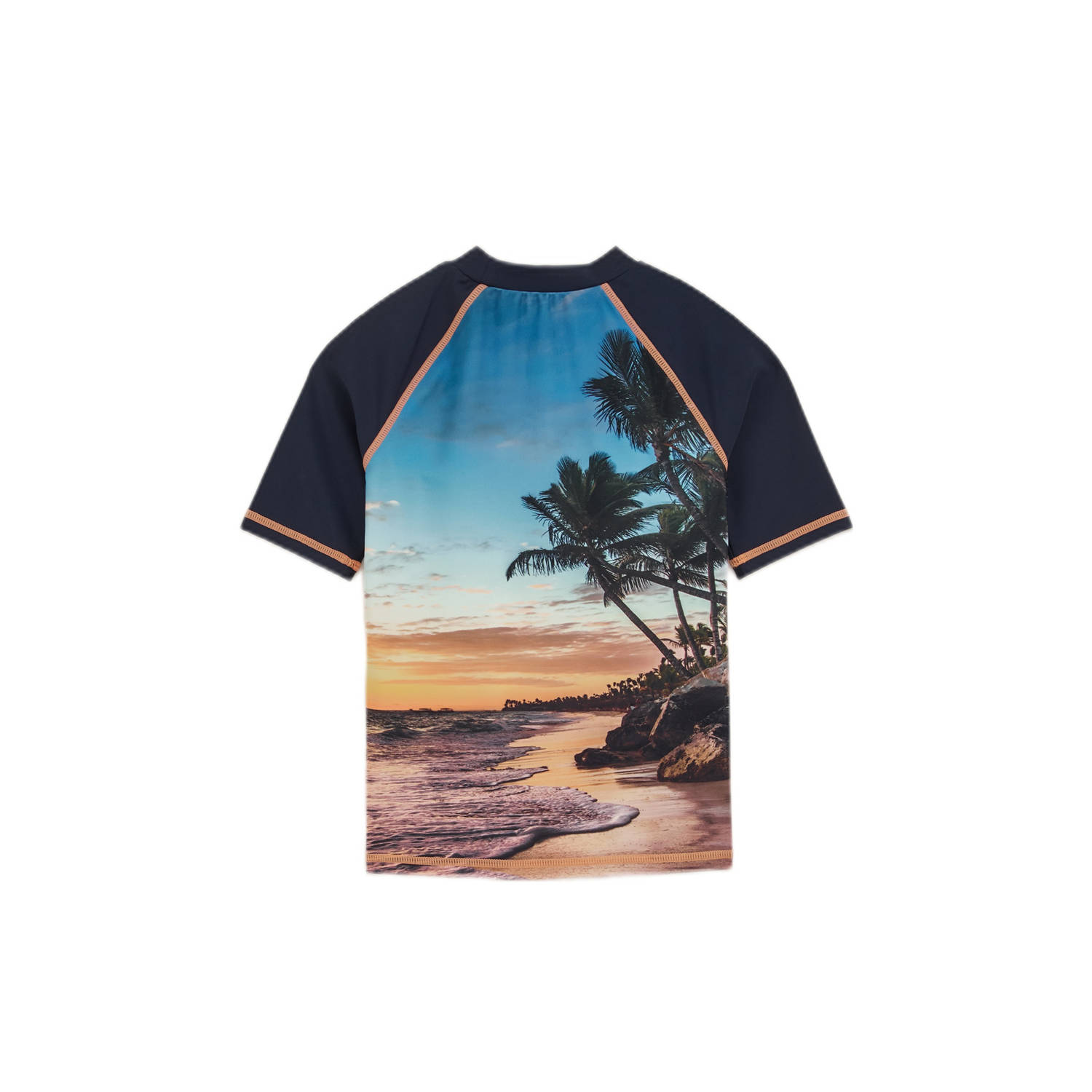 WE Fashion UV T-shirt donkerblauw