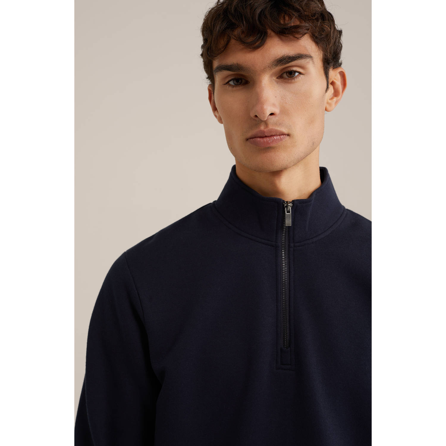 WE Fashion sweater donkerblauw