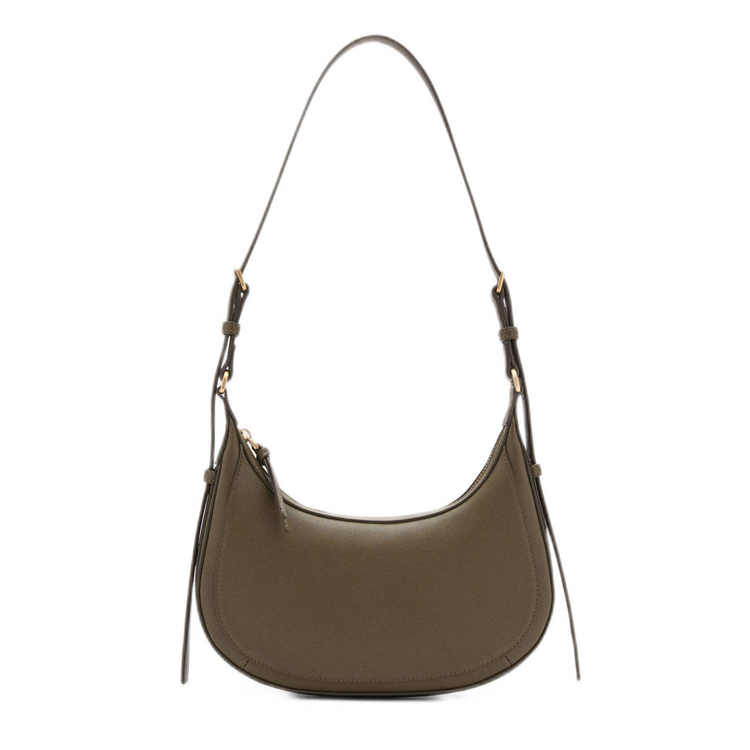 Mango crossbody tas kaki