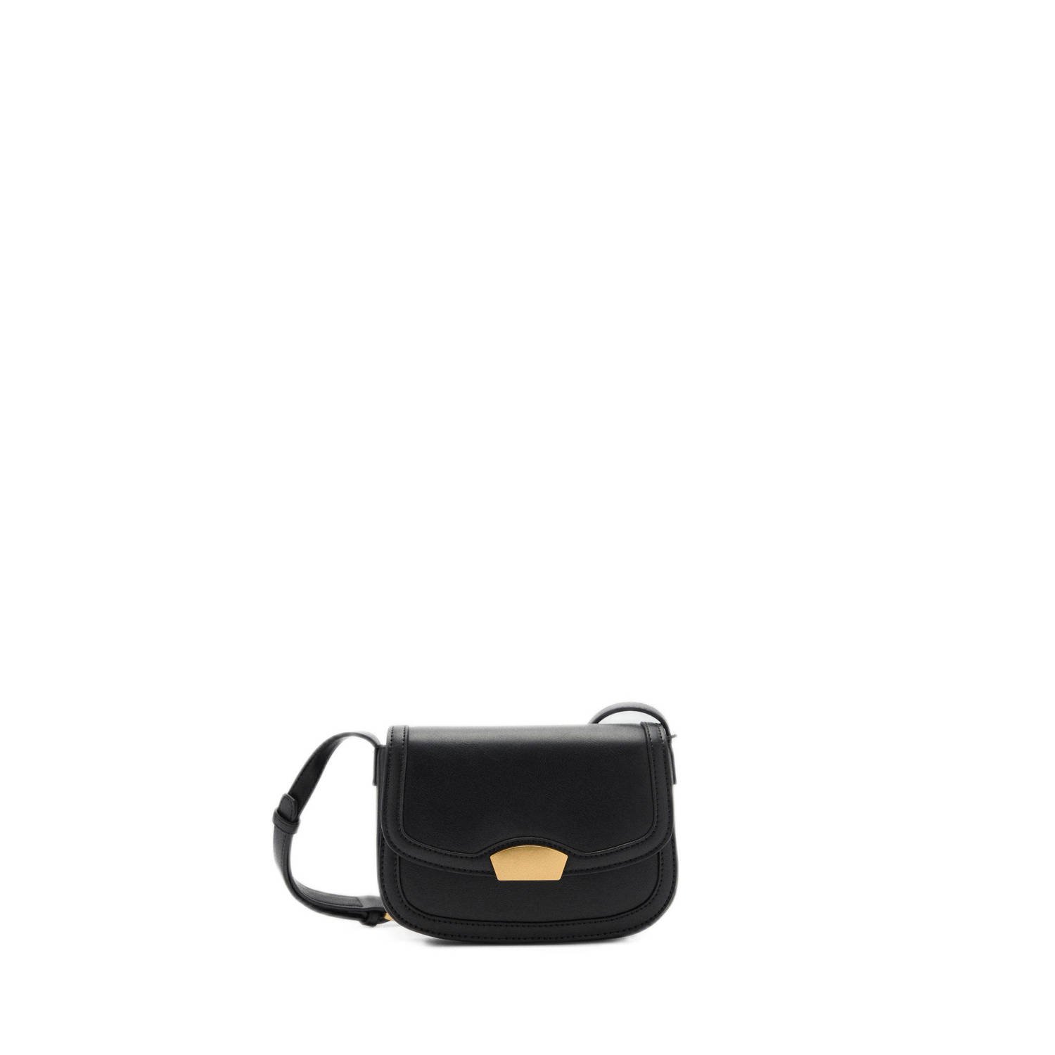 Mango crossbody tas zwart