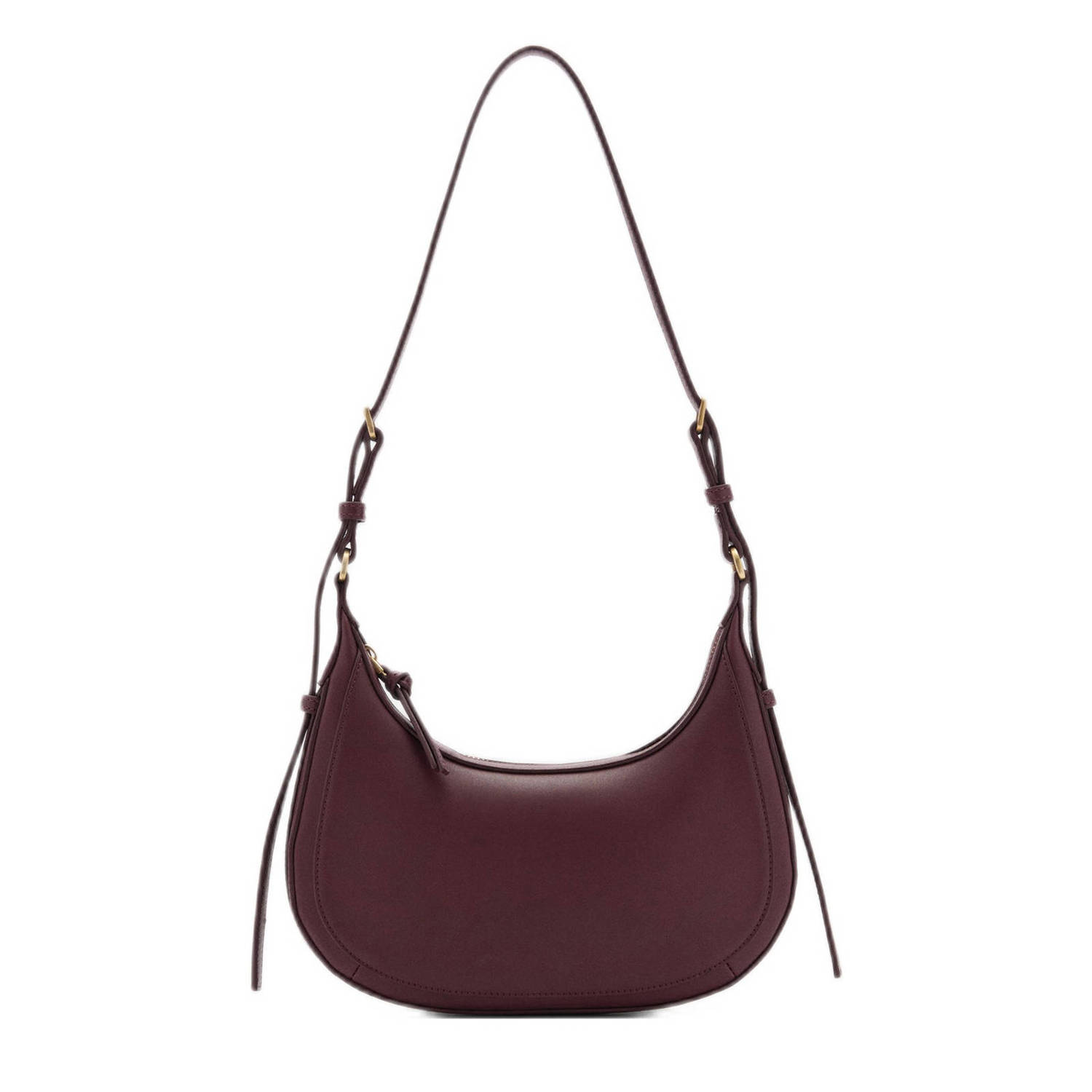 Mango crossbody tas donkerrood