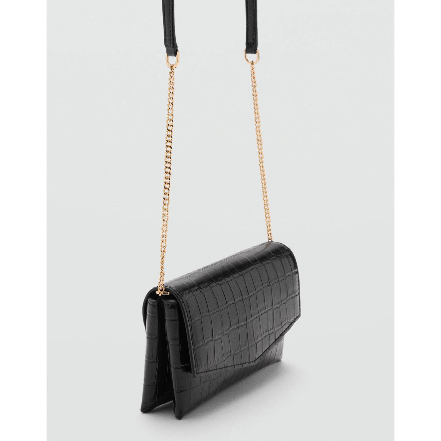Mango crossbody tas zwart
