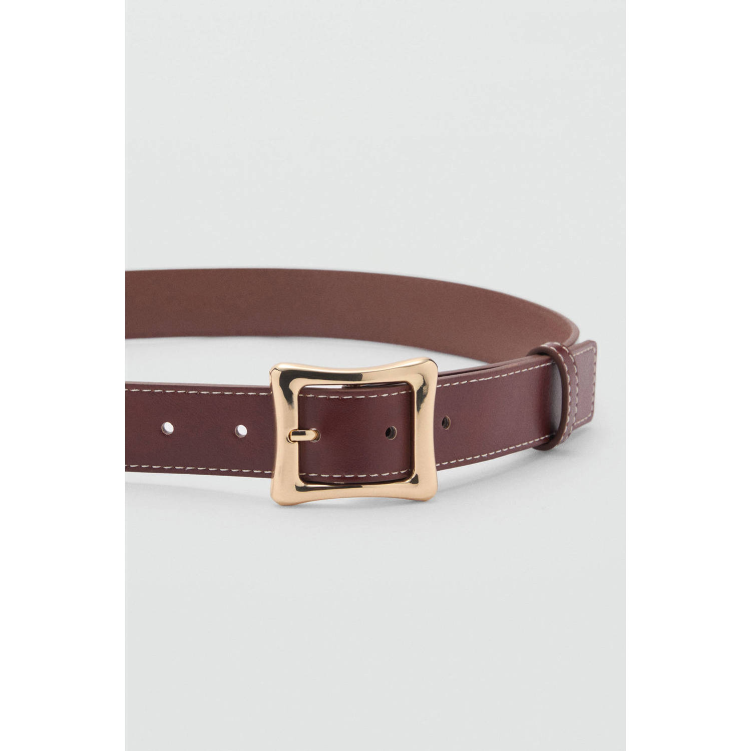Mango riem bruin