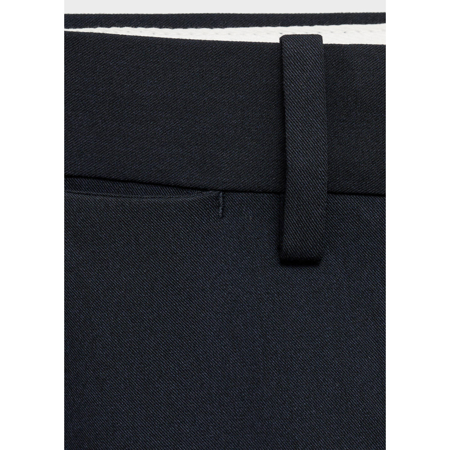 Mango Man super skinny pantalon donkerblauw
