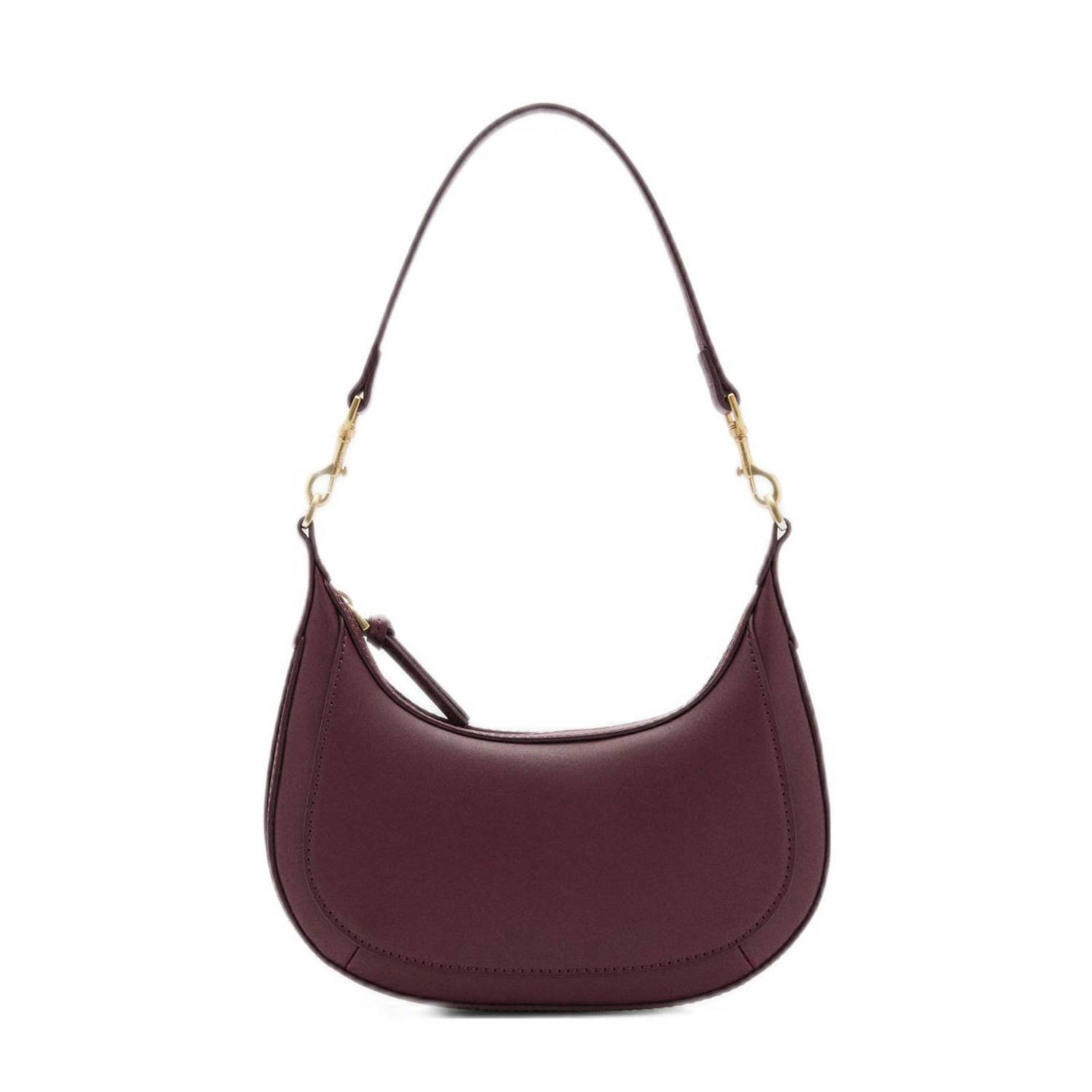 Mango crossbody tas donkerrood