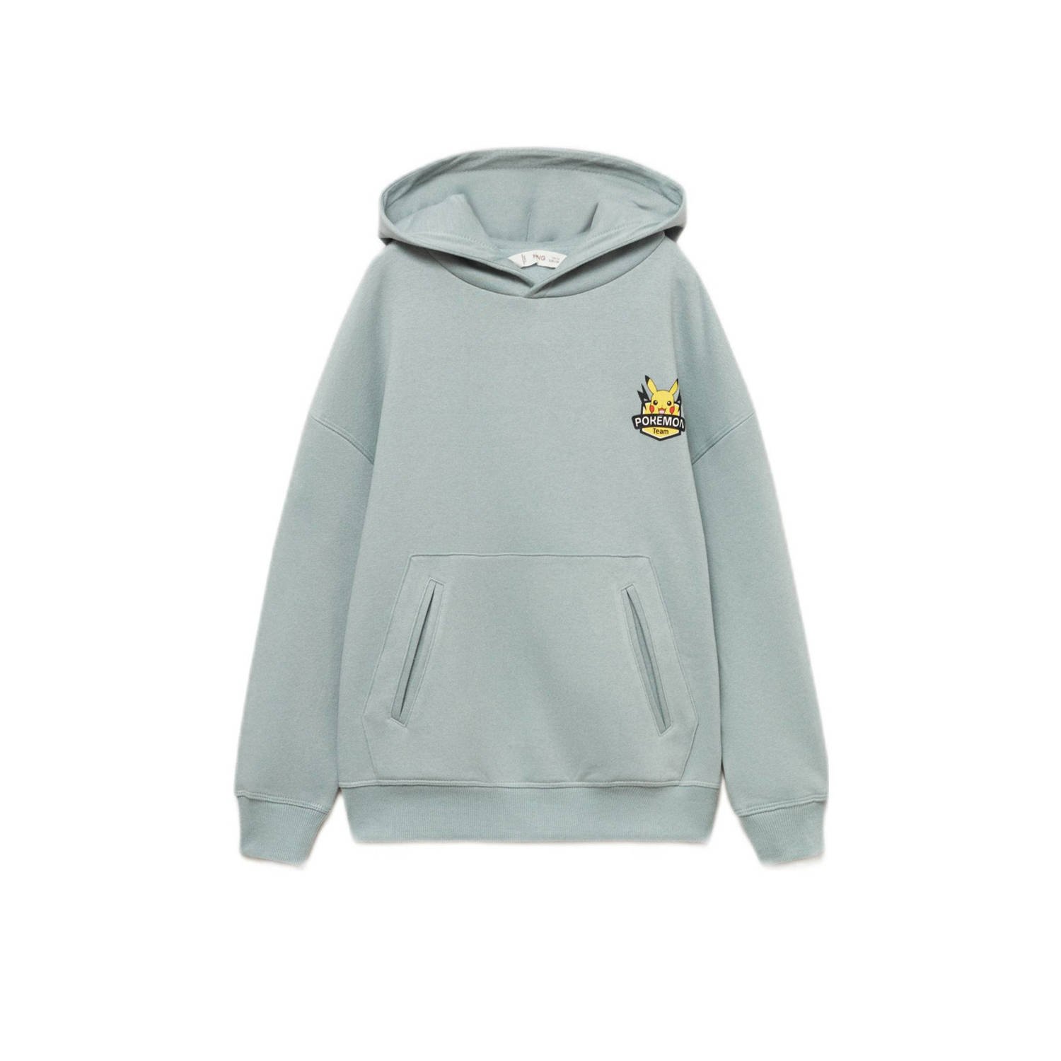 Mango Kids Pokemon hoodie mintgroen