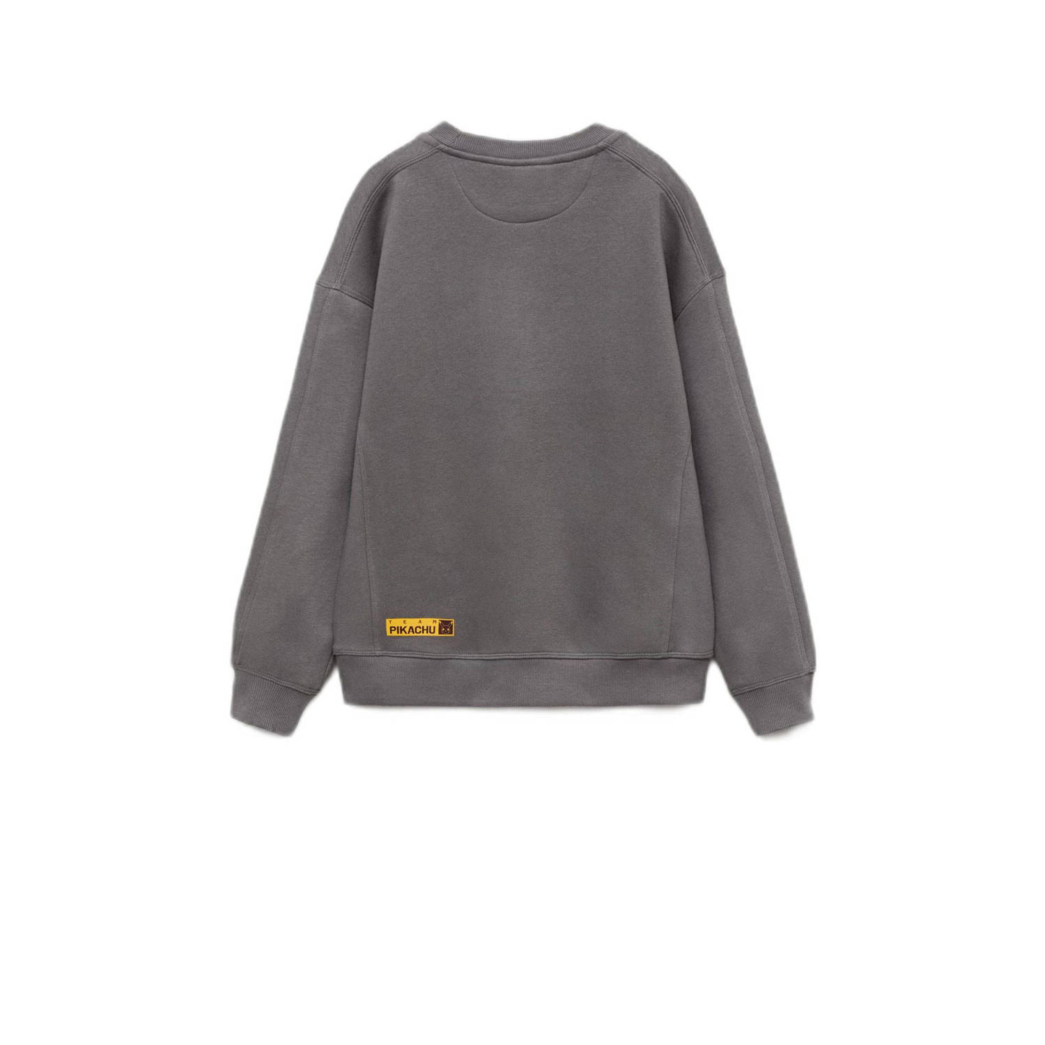 Mango Kids Pokemon sweater antraciet