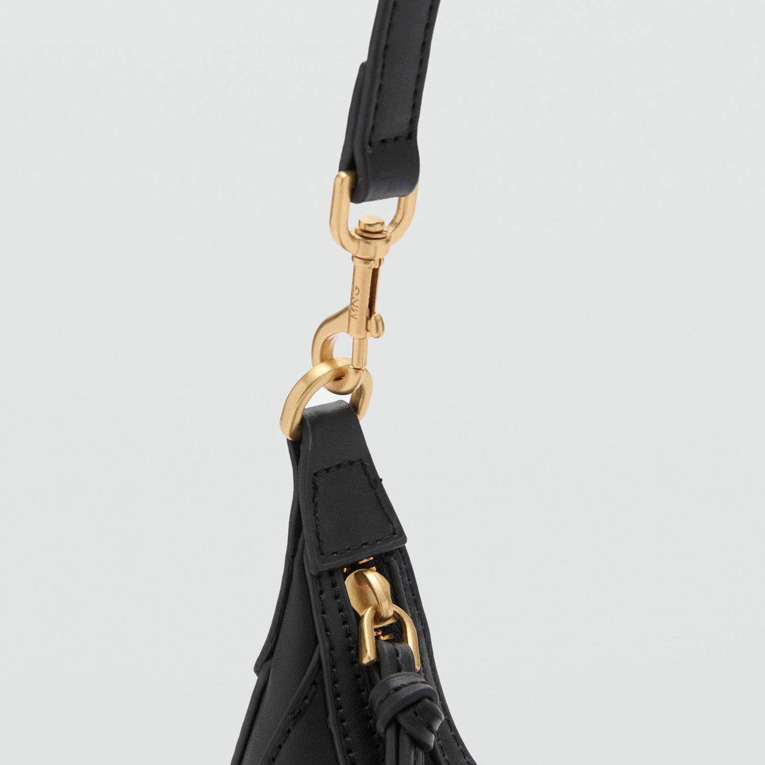Mango crossbody tas zwart