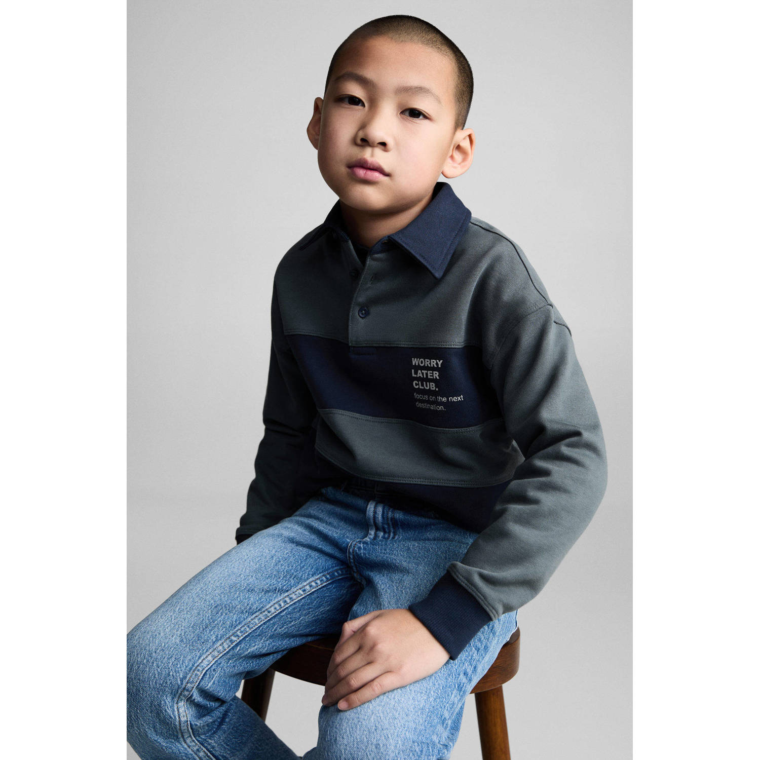 Mango Kids polo marine