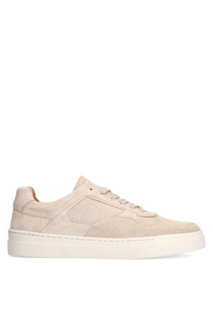 suède sneakers beige