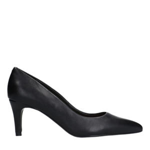 leren pumps zwart