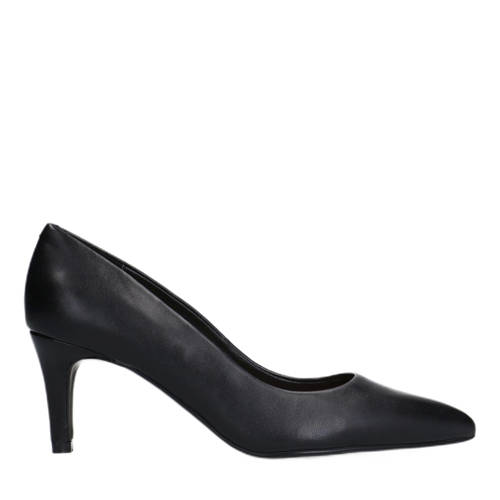 Manfield leren pumps zwart afbeelding