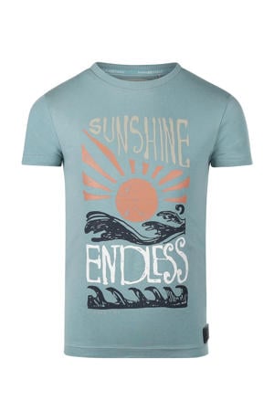 T-shirt grijsblauw