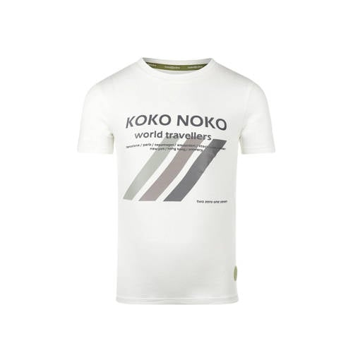 Koko Noko T-shirt wit afbeelding