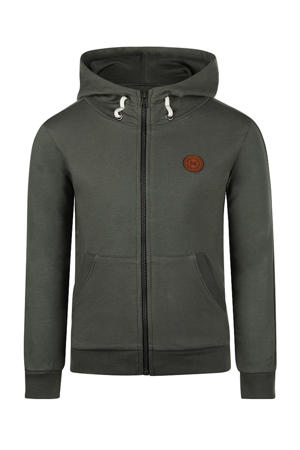 sweatvest groen