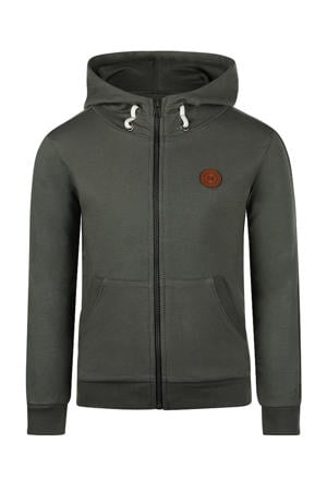 sweatvest groen