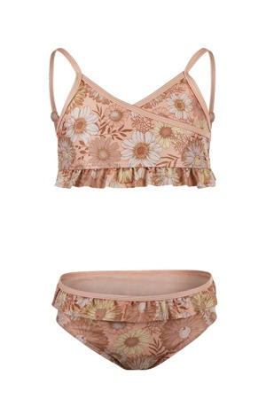 bikini oranje/beige