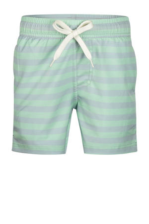 zwemshort mintgroen/grijs