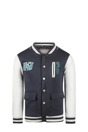 baseball jacket lente donkerblauw