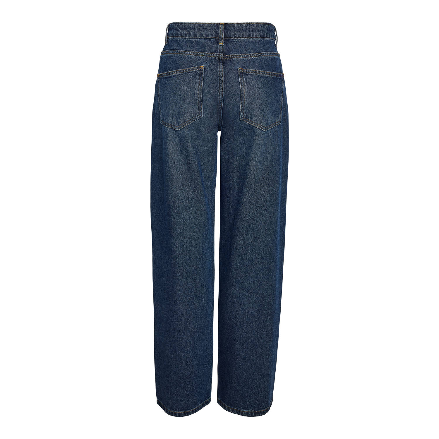 NOISY MAY Curve high waist mom jeans dark blue denim