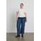 NOISY MAY Curve high waist mom jeans dark blue denim
