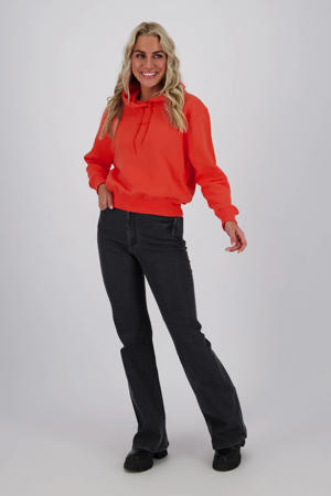 regular waist Sarah Flared jeans black denim