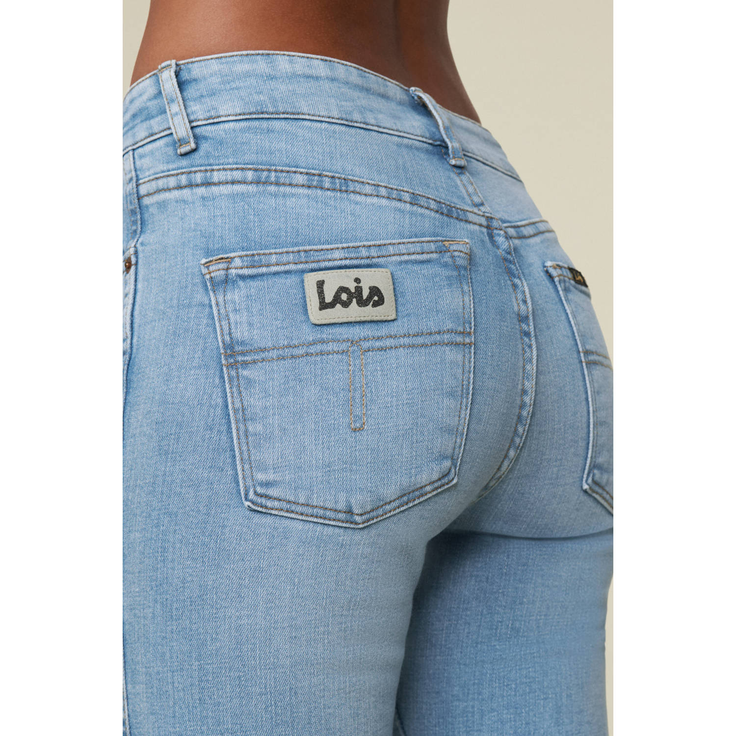 Lois slim fit jeans light blue denim