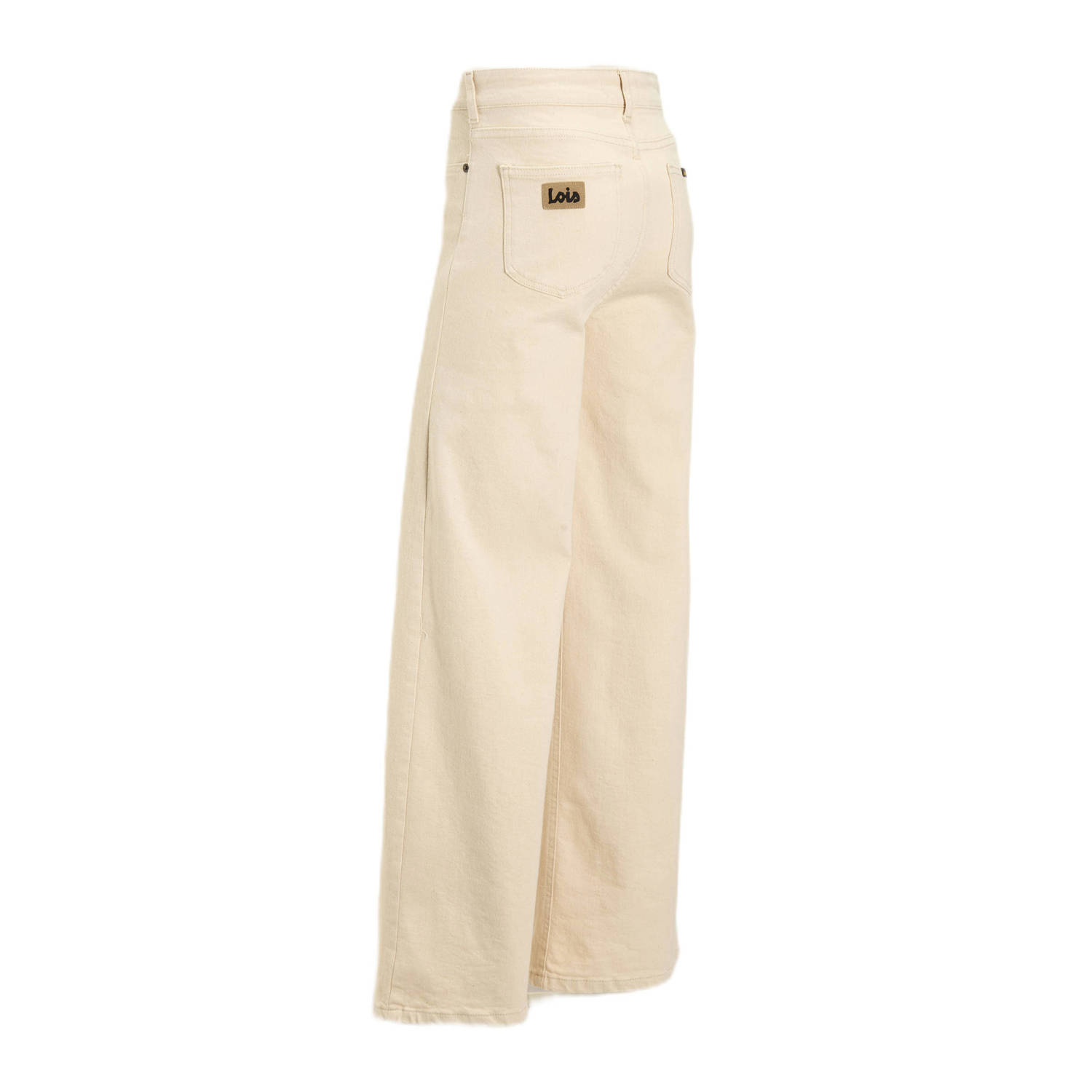 Lois high waist wide leg jeans ecru