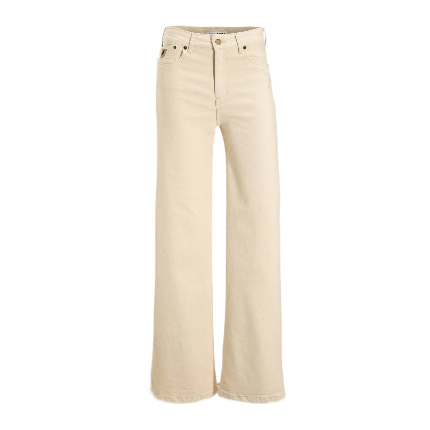 Lois Palazzo-R Stijlvolle Jeans Beige Dames