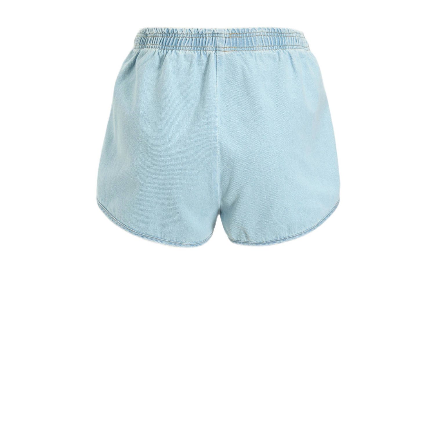 Lois high waist denim short light blue denim