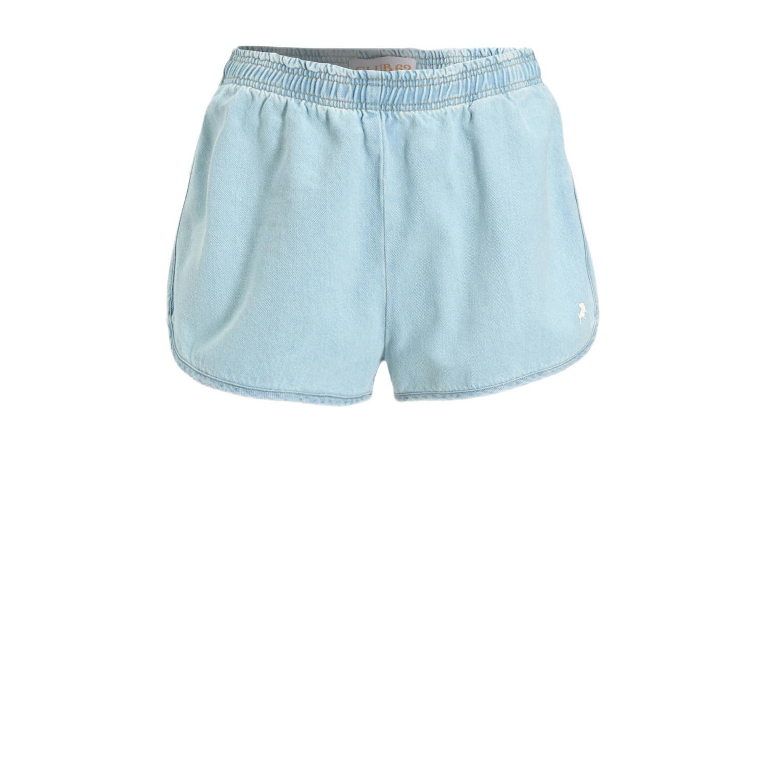 Lois high¬†waist denim short light blue denim