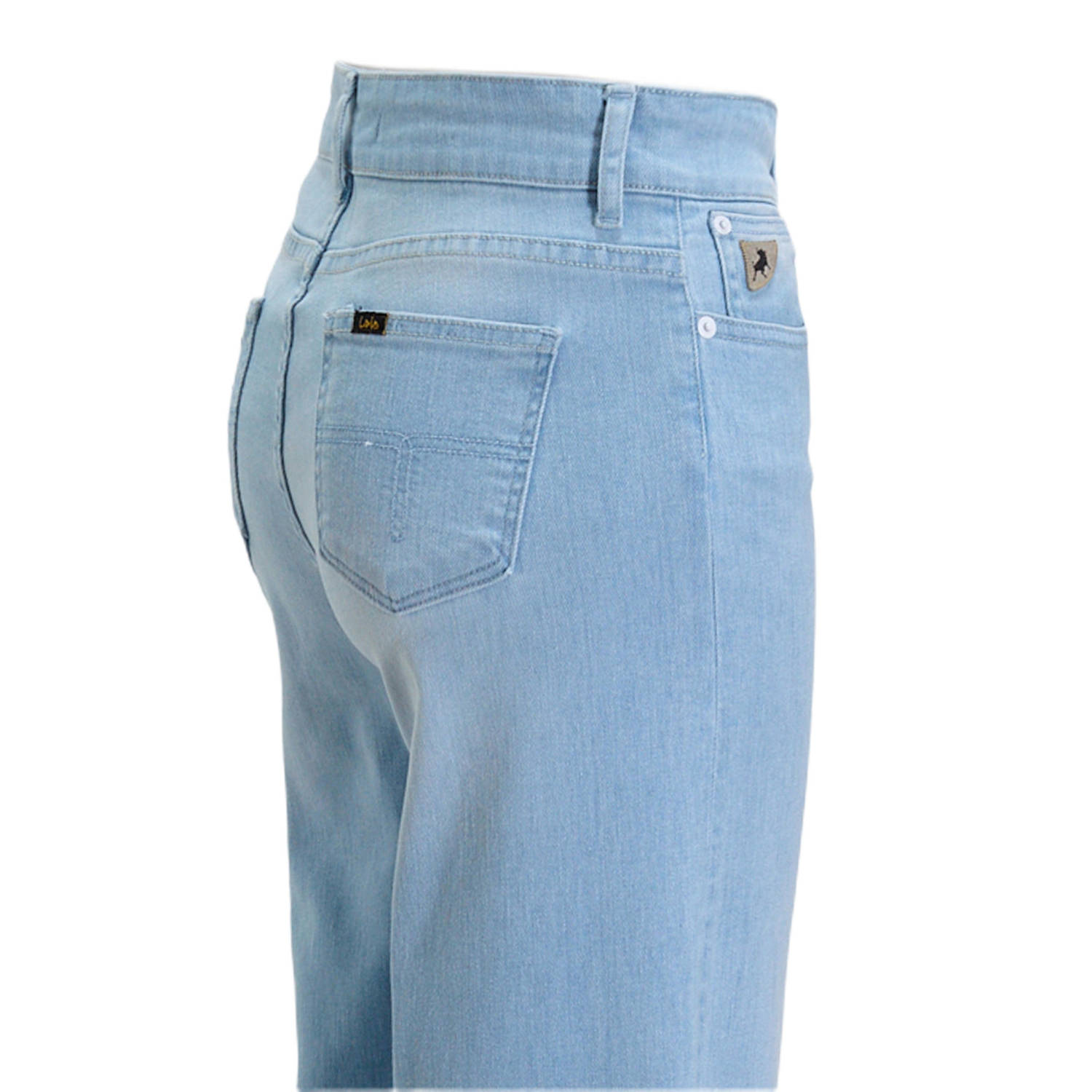 Lois high waist wide leg jeans light blue denim